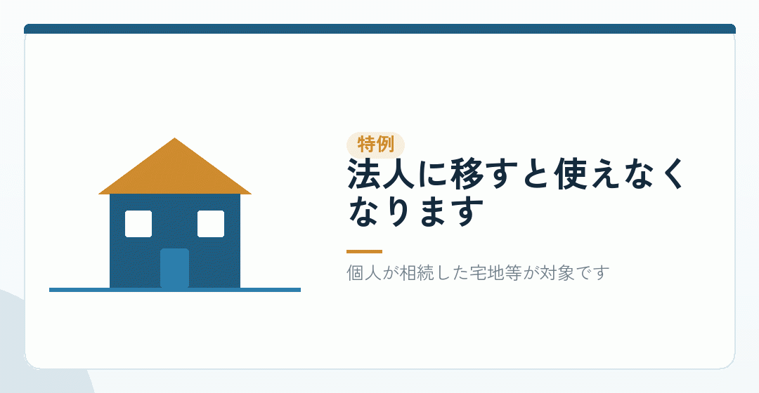 小規模宅地等の特例との関係を表したイラスト