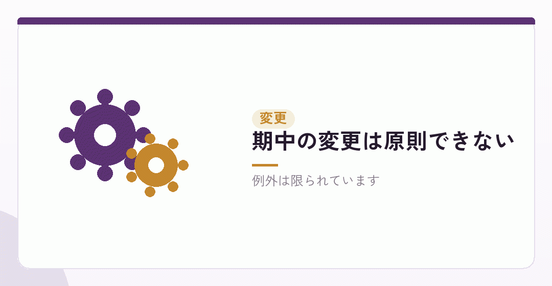 役員報酬を変更できる時期を表したイラスト