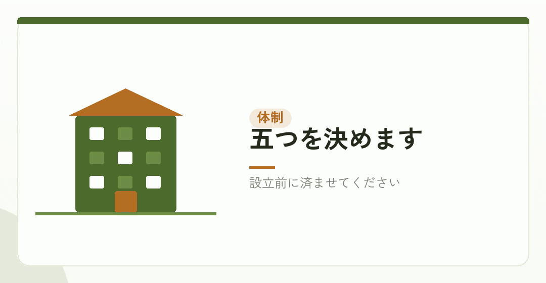 回すための体制を表したイラスト