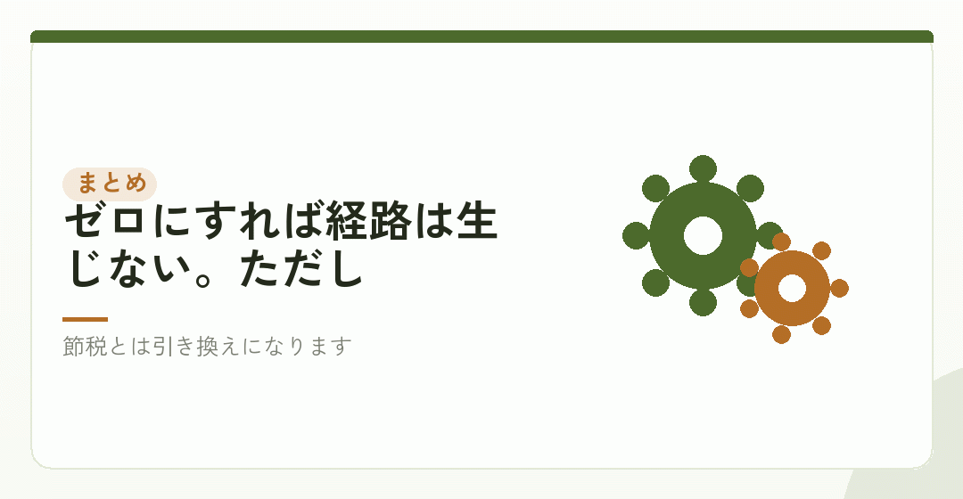まとめを表したイラスト