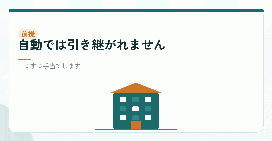 別の主体だという前提を表したイラスト