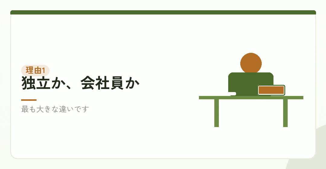 理由その一:想定している読者が違うを表したイラスト