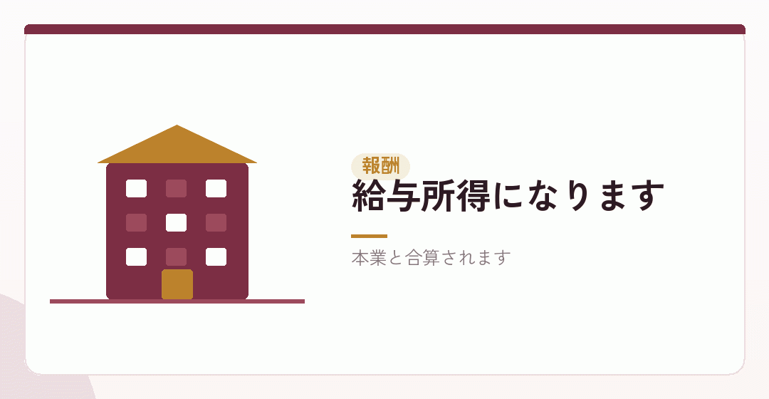 報酬として出す場合を表したイラスト