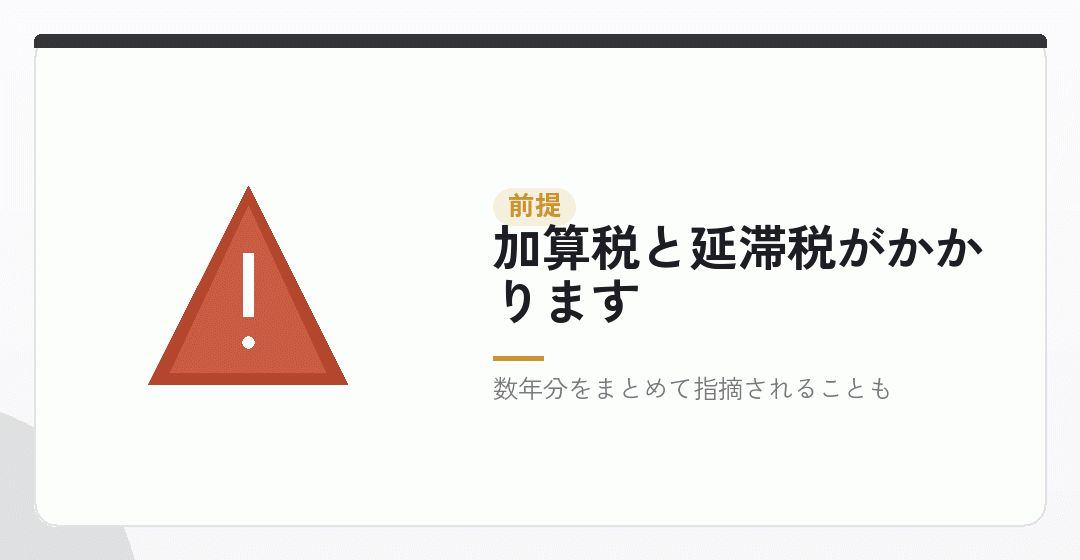 否認されると何が起きるかを表したイラスト